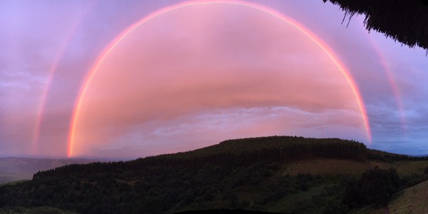 rainbow over the valley brcixopo