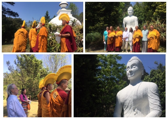 stupa buddharupa consecration2018